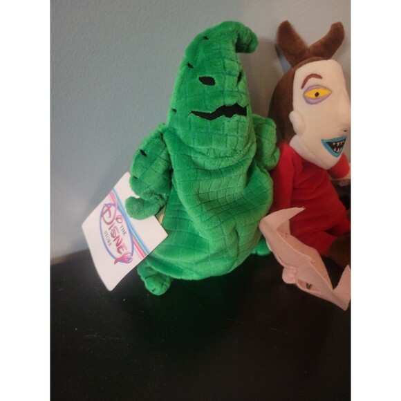 Disney Store Nightmare Before Christmas 8” Oogie Boogie & Lock 8" Plush Bean Bag - Picture 3 of 3